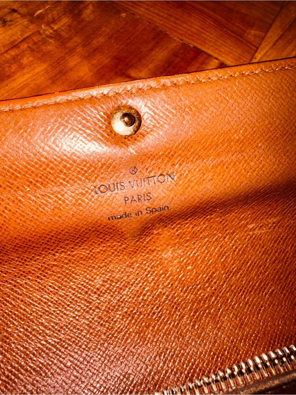 Louis Vuitton monogram vintage Sarah wallet converted Crossbody 2012 - Picture 12 of 14